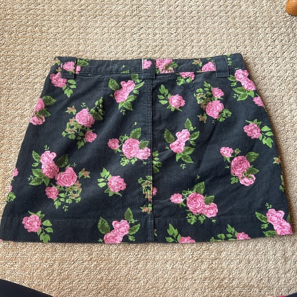 Rose Corduroy Skirt #014 - Picture 2 of 8